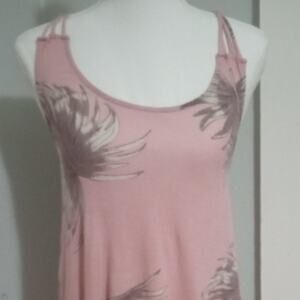 Lagaci Swim Cover Up Medium Beaded Back Sheer Beach Pool Womens